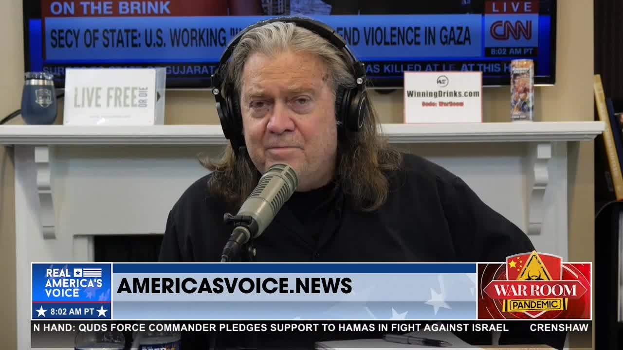 Bannon on Only Half of CDC, NIH, FDA Employees Getting the Vaccine