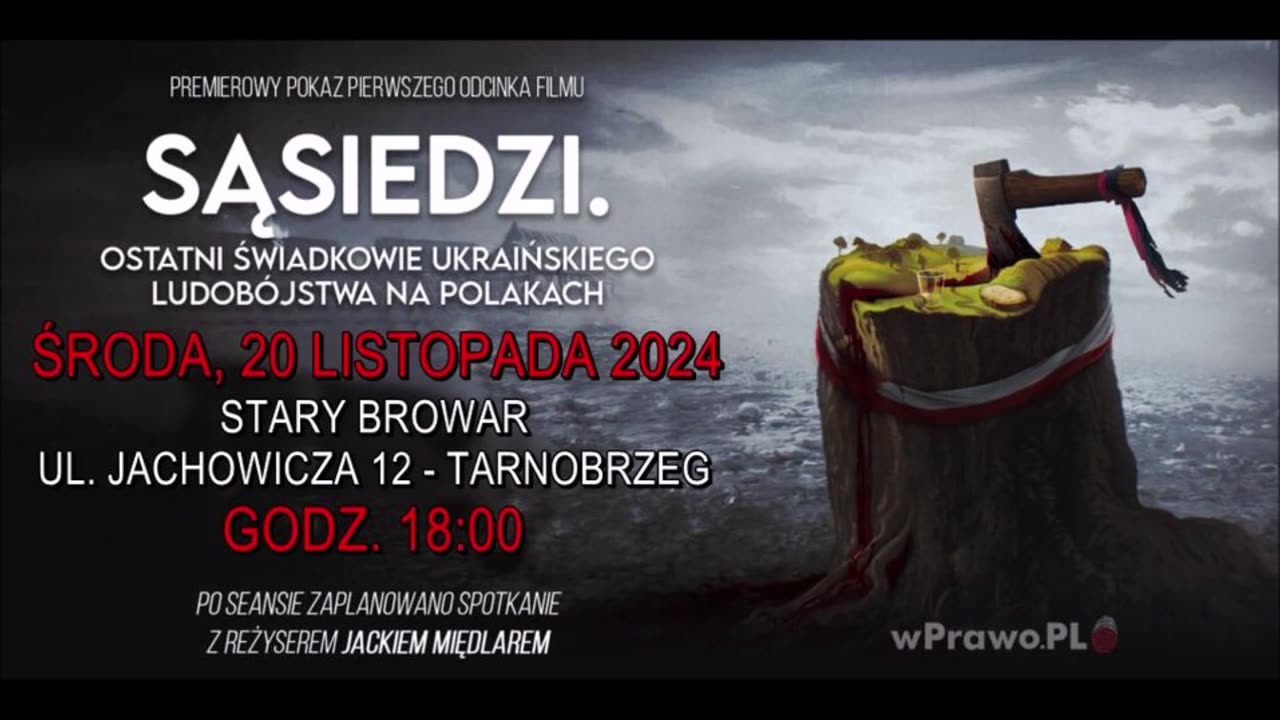 Aktualności Narodowe (18.11.2024): spotkania - Tarnobrzeg, Łódź, Bydgoszcz, Gdynia, Warszawa i inne