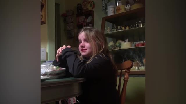 Young Patriots Fan Cries Because They Lost A Game