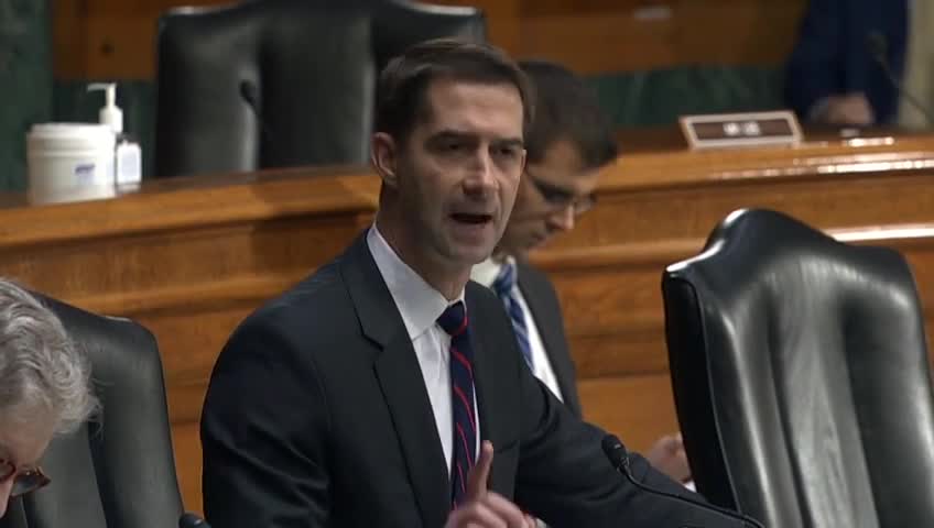 Cotton OBLITERATES Garland Over Egregious Misuse Of DoJ To Target Innocent Parents