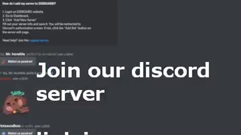 join our discord server