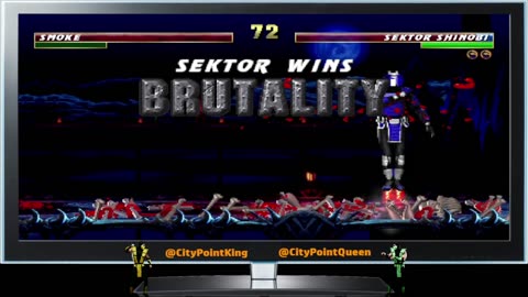 Mortal Kombat Project - King & Queen Edition - Human Smoke vs Shinobi Sektor