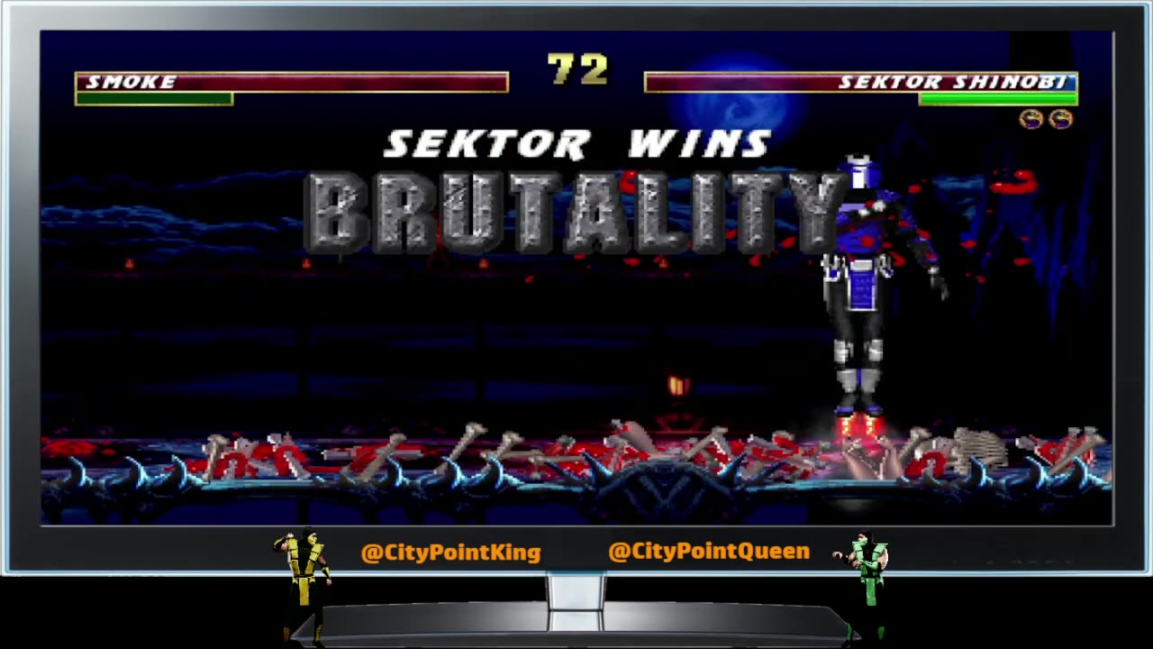 Mortal Kombat Project - King & Queen Edition - Human Smoke vs Shinobi Sektor