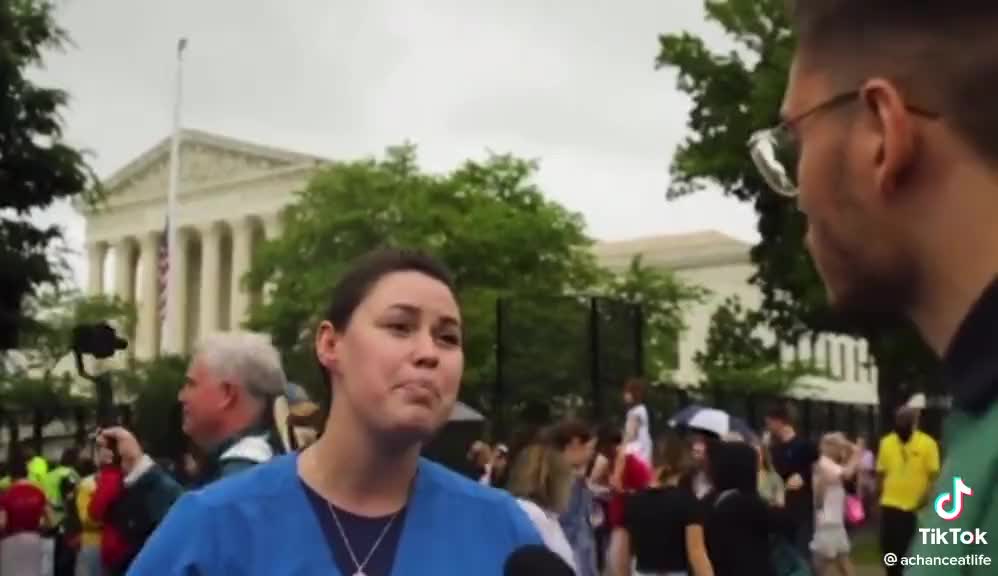 Pro-Choice Protesters' Brains BREAK From One Question