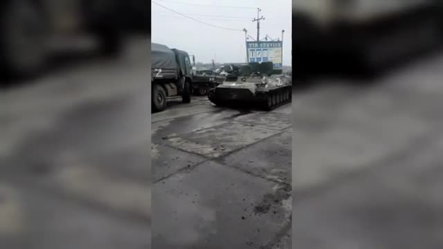 Captured by Ukrainian forces