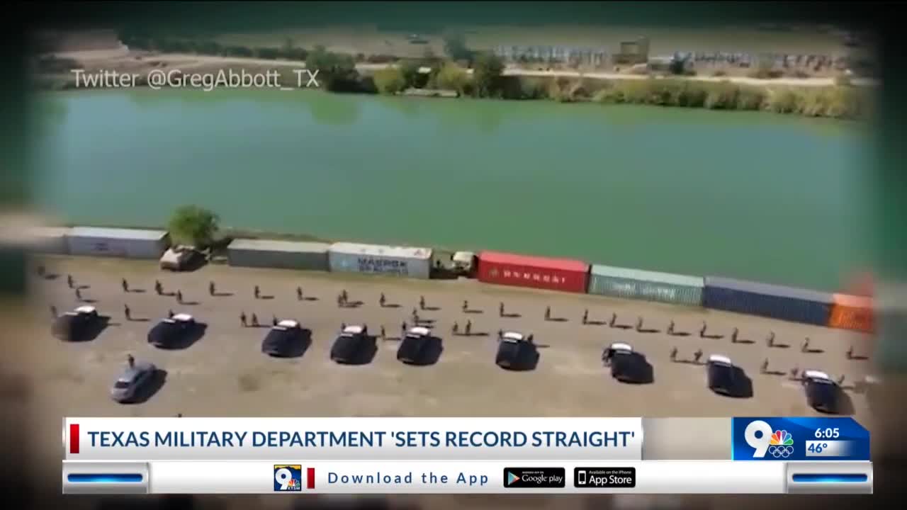 Texas Military 'sets the record straight' on 'false allegations' against Operation Lone Star