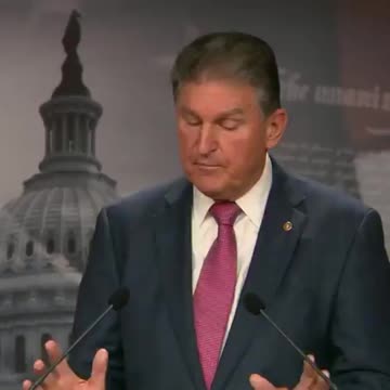 💥Dem Senator Manchin Will Not Support Biden's Multi-Trillion Spending Bill