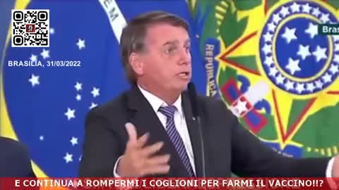 Bolsonaro pensiero sui vaccini