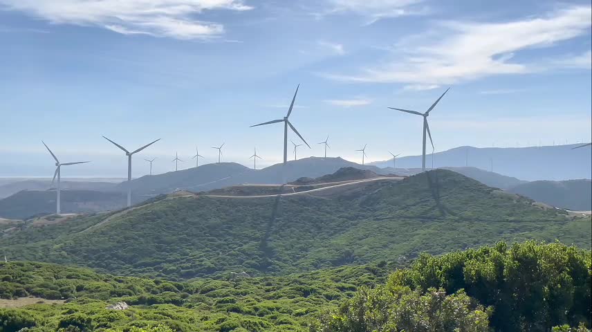 The top of the mountain listening to the wind