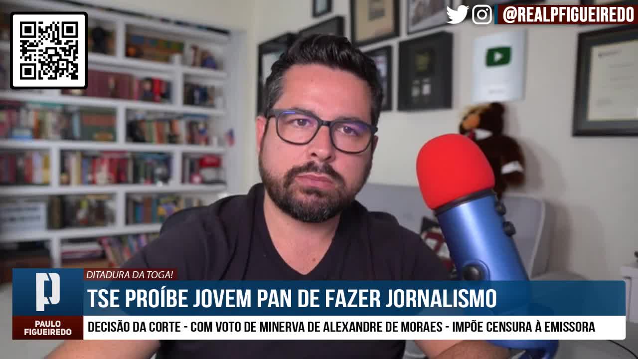 O LADRÃO NEM GANHOU E A JOVEM PAN É CENSURADA - A Verdade do Que Está Acontecendo!