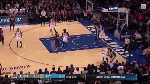 Derrick Rose Tells Ball "Fall B*tch!"