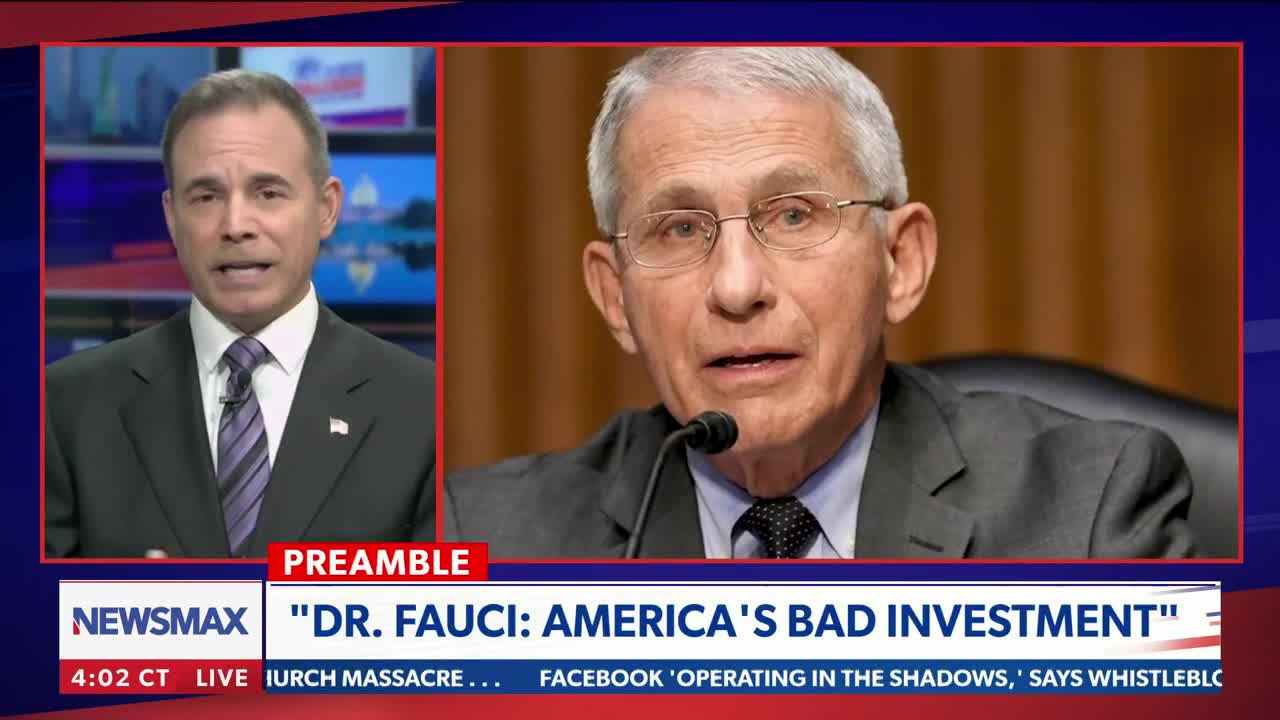 Dr. Fauci: America's bad investment