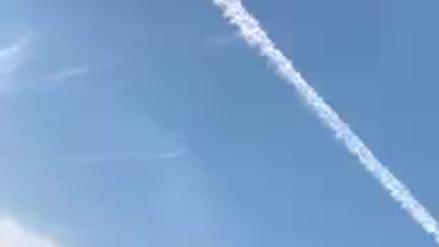 So many chemtrails all over the world