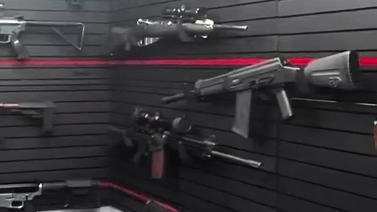 Gun Room converted storage container by Tactical Walls