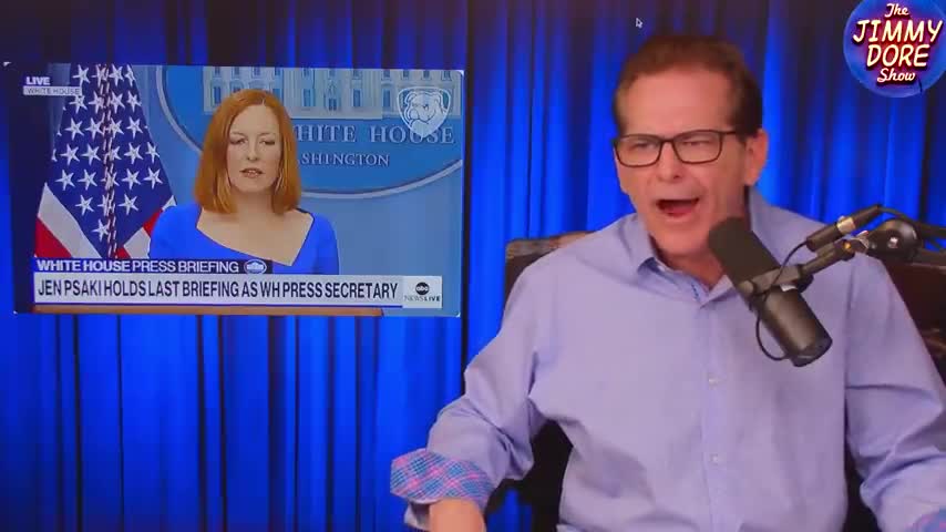 Jimmy Dore: Jen Psaki Silences African Journalist On Last Day May 2022