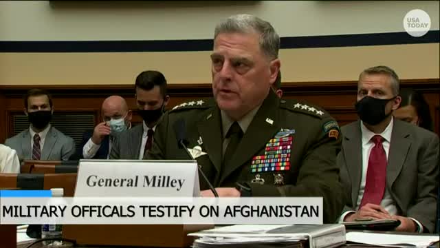 Military Officials Testify Before House Armed On Afghanistan Withdraw