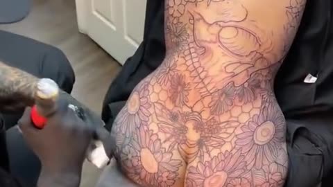 Full Back Tattoo Girl #Backpiece Tattoo Ideas for Womens Lower Back - Back Tattoos For Females