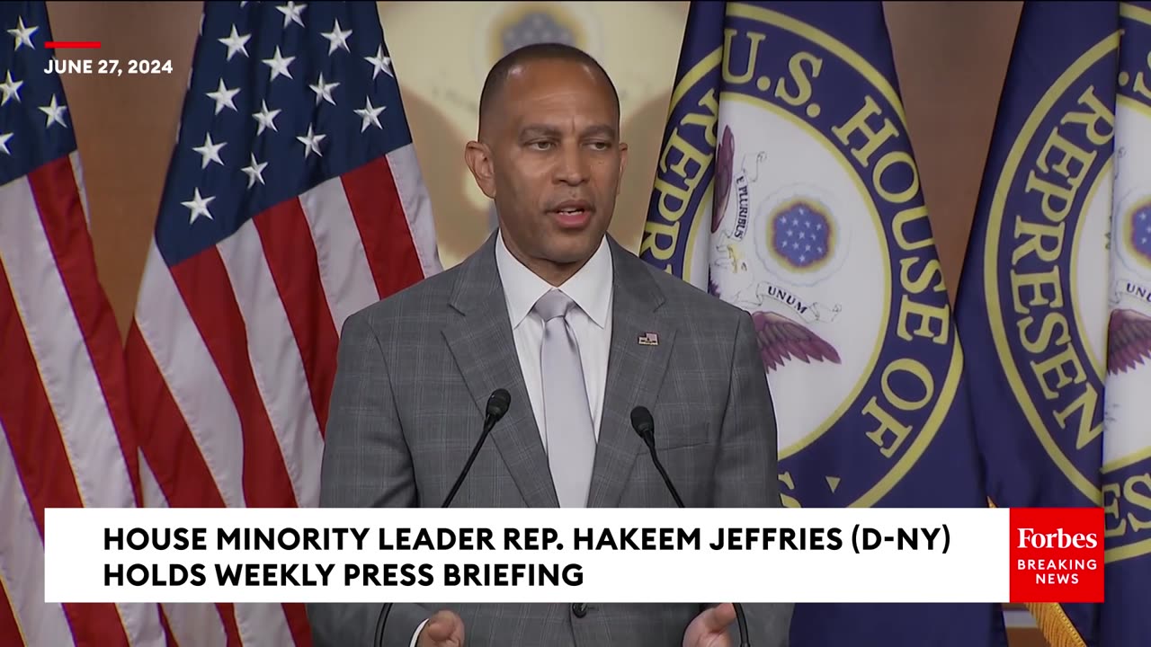 Justice Thomas & Justice Alito Are Out Of Control- Hakeem Jeffries Drops The Hammer On SCOTUS