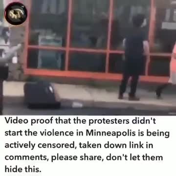 Start of riots because of Floyd