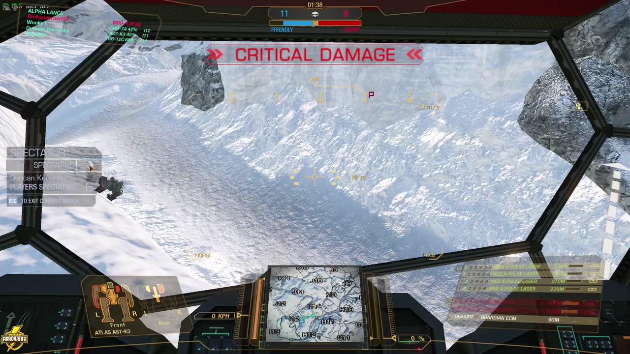 MWO Arctic Showdown: BWC vs BWC in Polar Highlands Assault