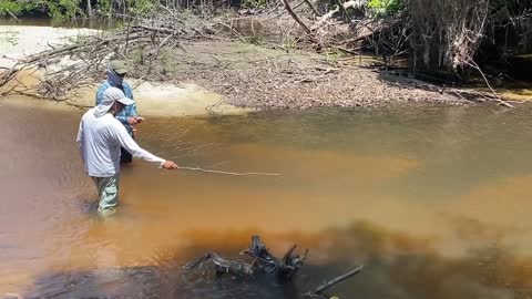 SURVIVING in the AMAZON EATING WHAT WE CATCH!