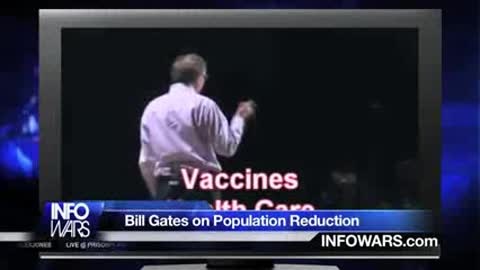 Bill Gates Confronted by Infowars.com Reporter