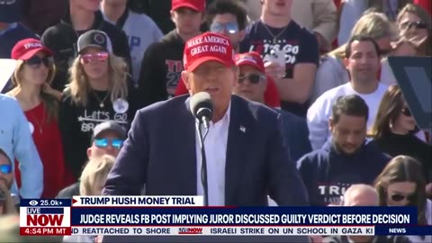 BREAKING_ Juror in Trump trial may have broken confidentiality _ LiveNOW from FOX