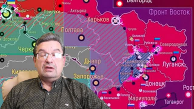 Ukrainian front, map and reports for March 25