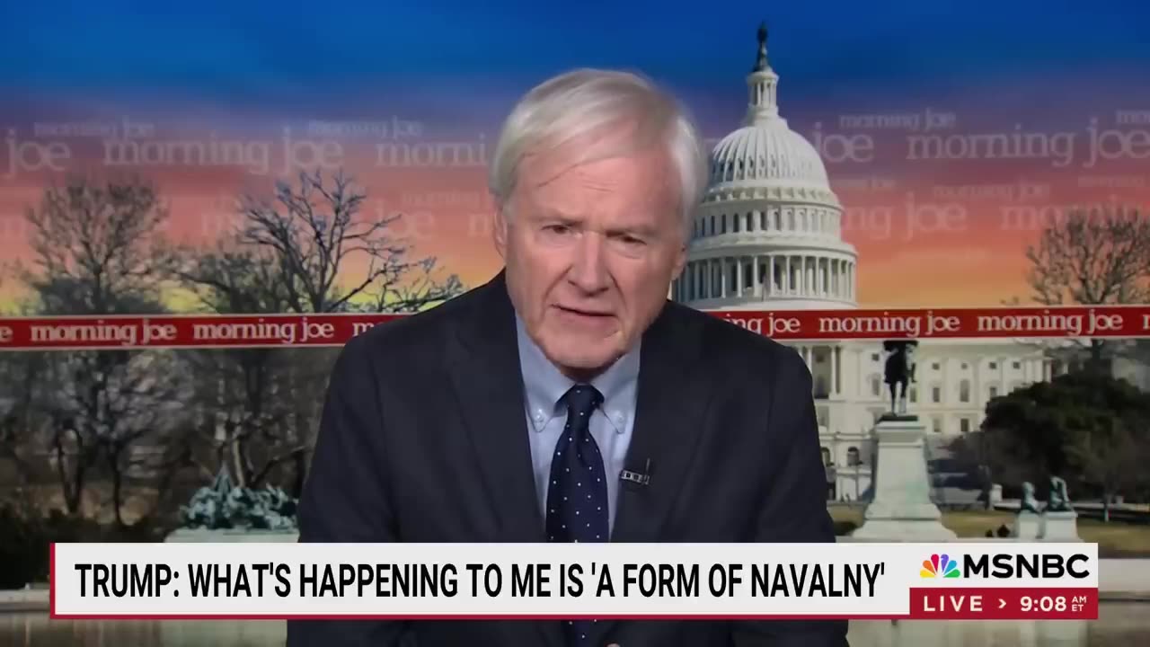 Chris Matthews_ I think Trump is afraid of coming out in favor Putin against Navalny