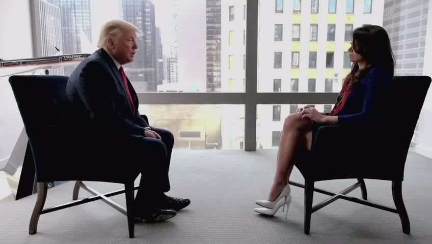 Trump Interview with Chanel Rion on OANN (3rd segment)