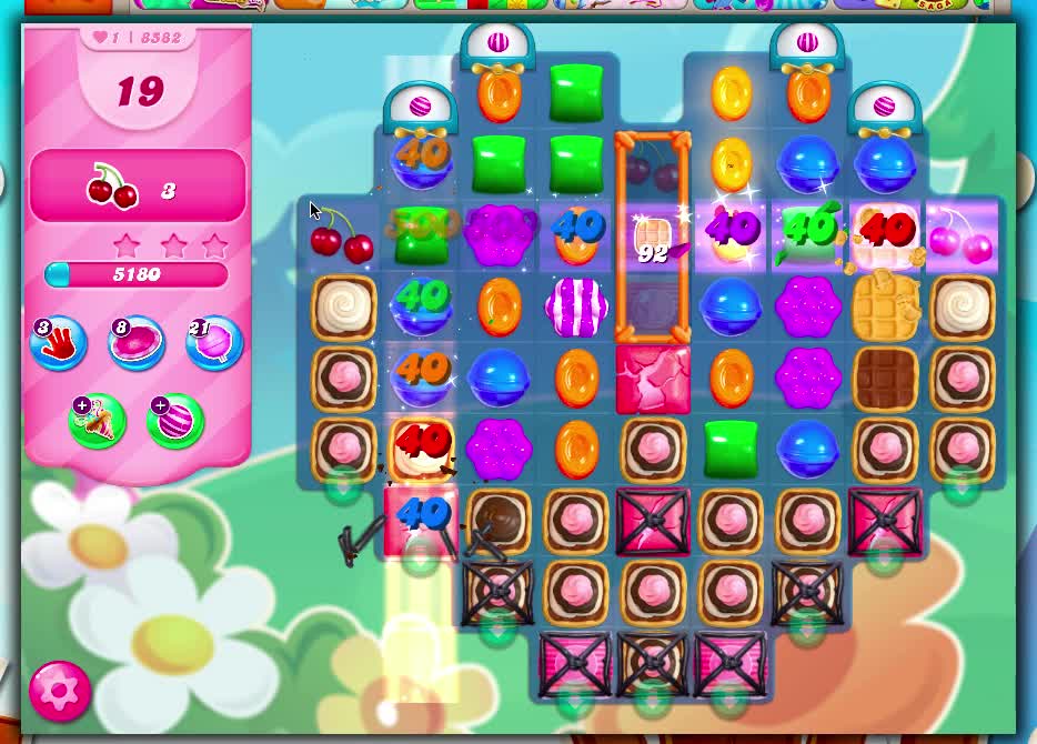 Candy Crush Level 8582 released 1/19/21 (No Boosters)
