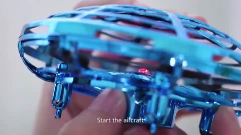 Mini Helicopter UFO RC Drone Induction Takeoff