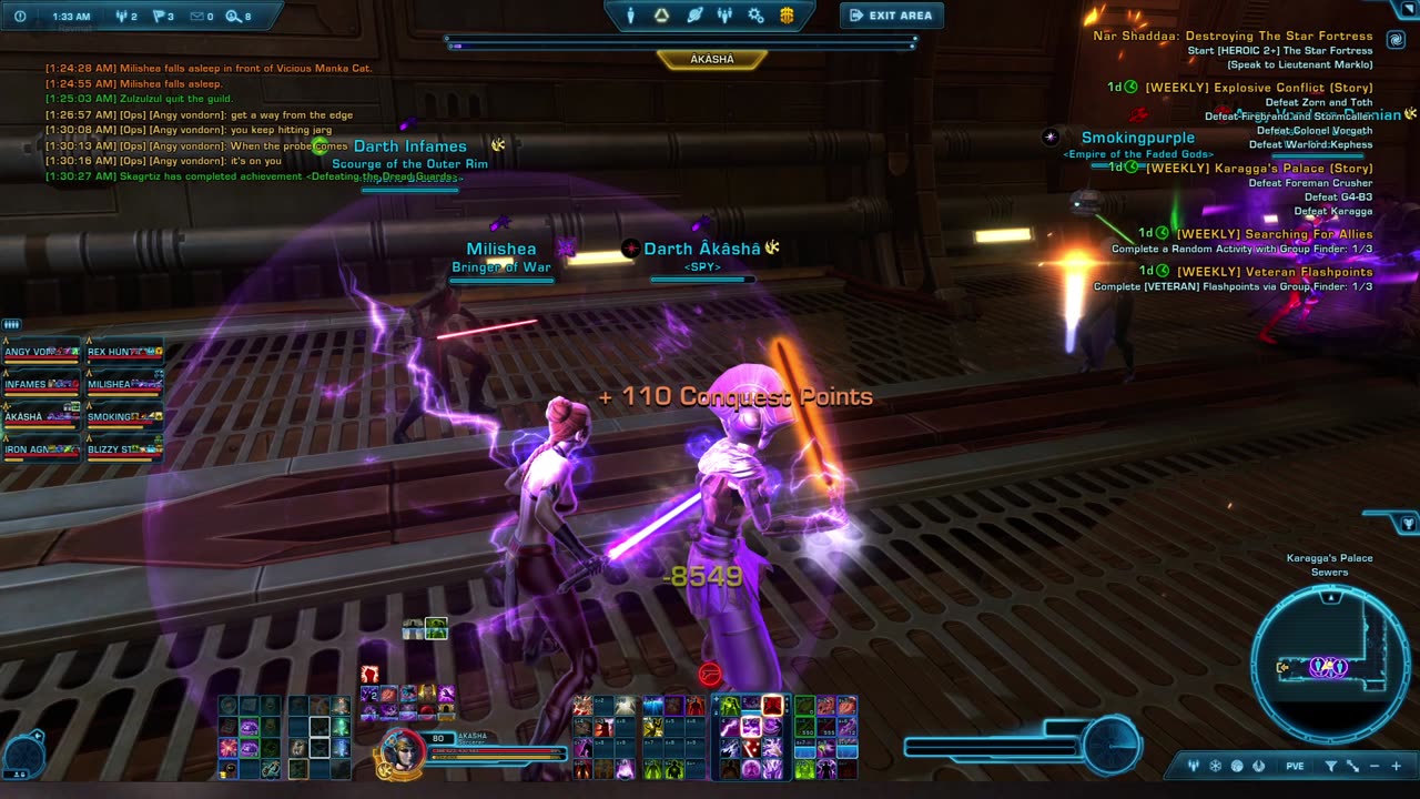 SWTOR - OPS - Karagga's Palace with Damage with Tank instead of Tank