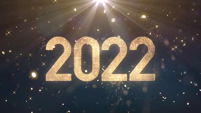 Happy New Year 2022 Countdown Animation Video