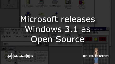 Microsoft releases Windows 3.1 as Open Source