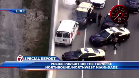 High Speed Chase! Florida Highway Patrol