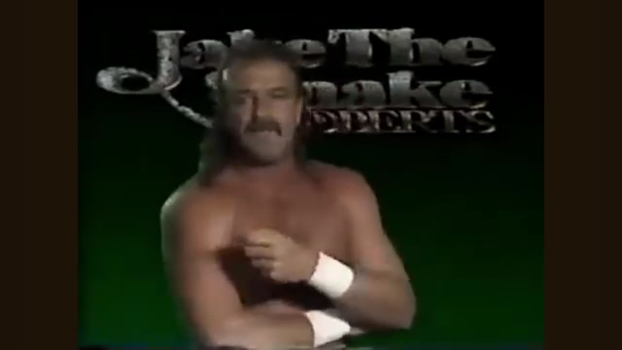Jake The Snake promo