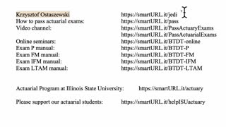 Exam LTAM exercise for June 30, 2021