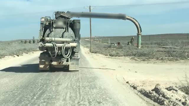 Boom Arm Takes out Power Lines