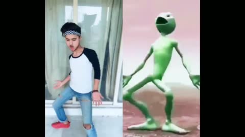 Dame Tu Cosito - Alien Dance Unnati Musical.ly Part 2