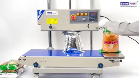 Vertical Band Sealer upto 10kg For Sealing Plastic Pouch