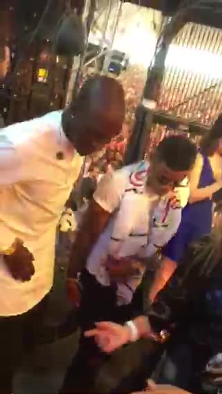 Akon At Coachella 2016 - Dancing Backstage