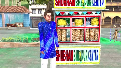 KurKure Masala Chat Street Food Hindi Kahani Hindi Moral Story Tasty Masala Chat Funny Comedy Video