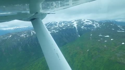 Wild Alaska from air