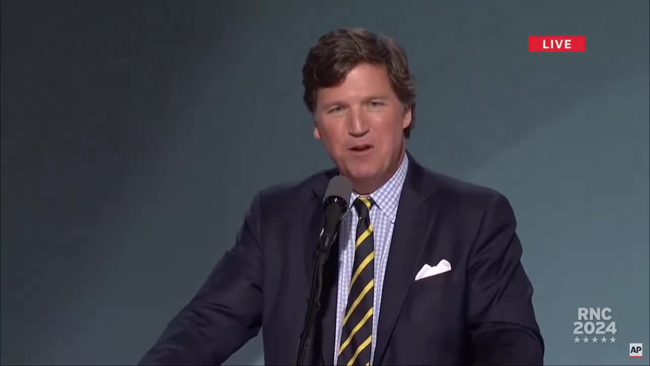 EPIC: Tucker Carlson Delivers Legendary Speech At RNC