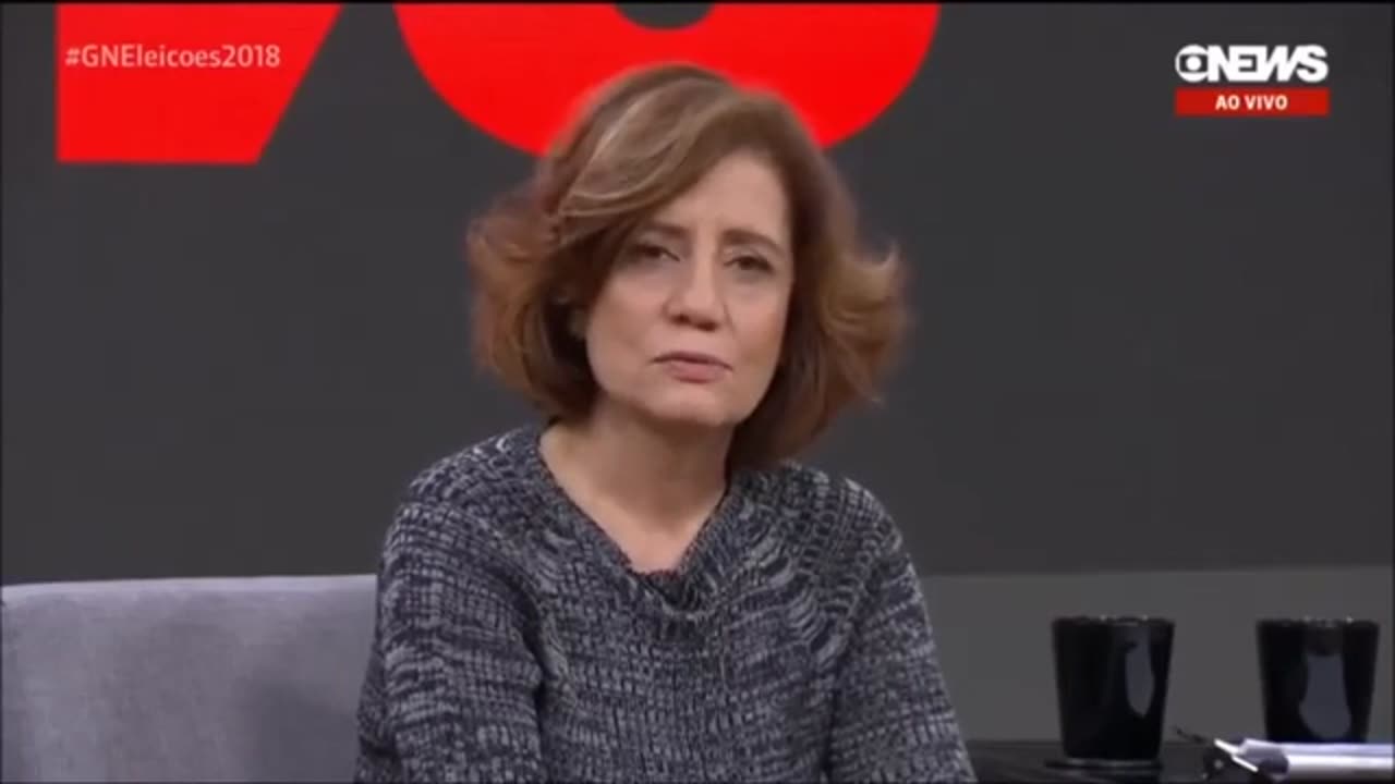 Miriam Leitão e a nota da Globo quase não saí só gaguejando.