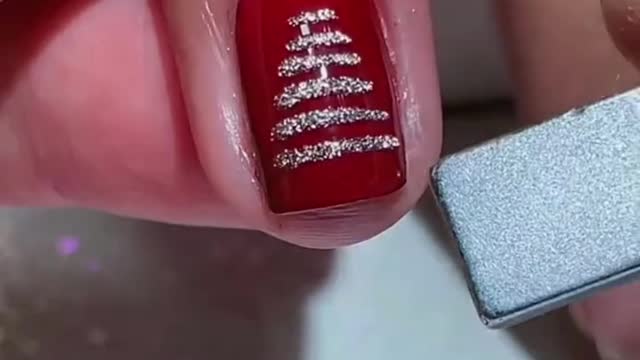 Winter Nail arts