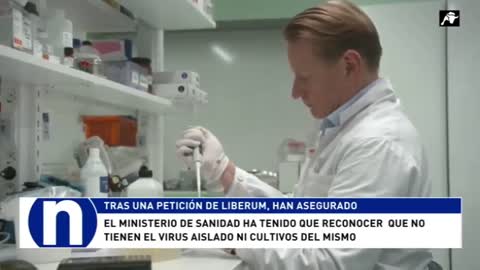 MINISTERIO DE SANIDAD RECONOCE NO TENER AISLADO AL SARS-COV2 - 02 de Octubre del 2021 - LA QUINTA COLUMNA