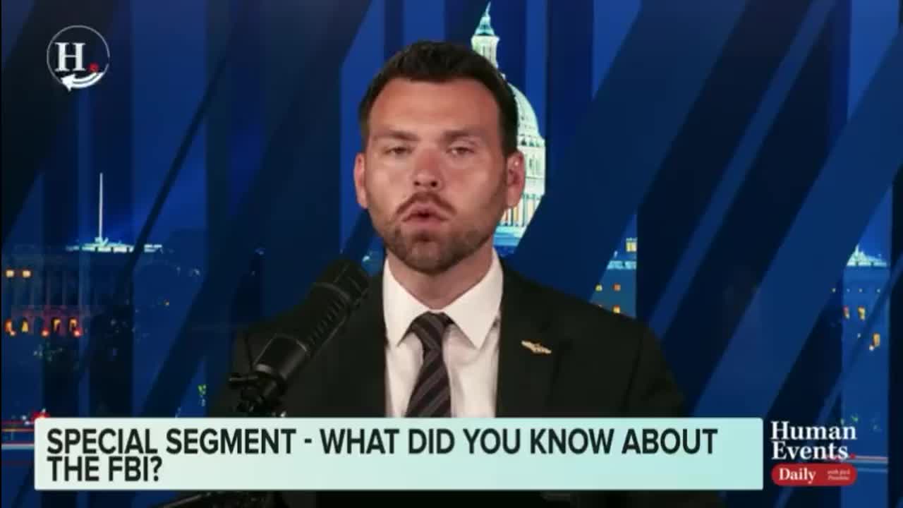 Jack Posobiec reveals facts about the FBI that you did not know