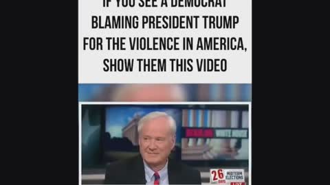 Inciting total violence hypocrites